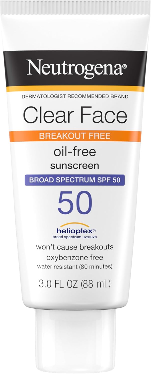 Neutrogena Clear Face Sunscreen Lotion